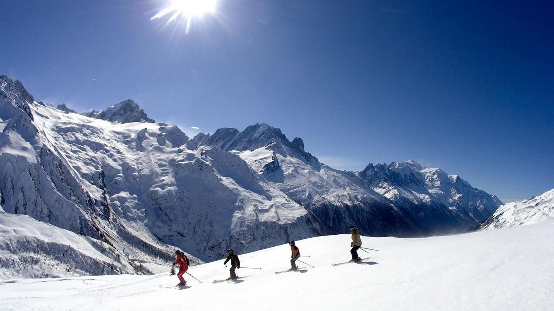 Apartment Chamois Blanc 7A - Great Views Of Chamonix Exterior foto