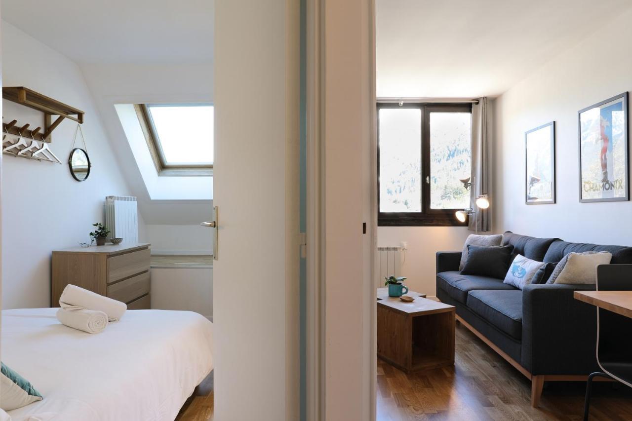 Apartment Chamois Blanc 7A - Great Views Of Chamonix Exterior foto